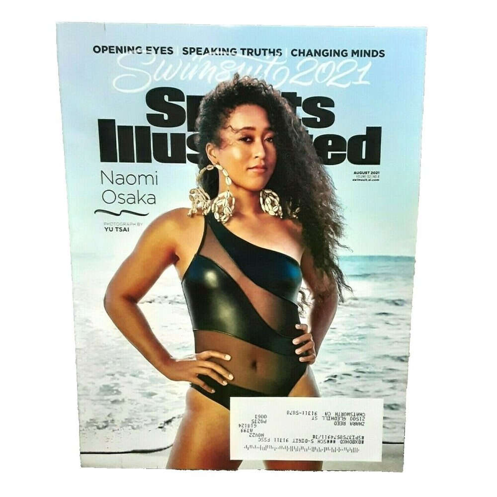 Sports Illustrated Swimsuit 2021 Naomi Osaka Cover Magazine